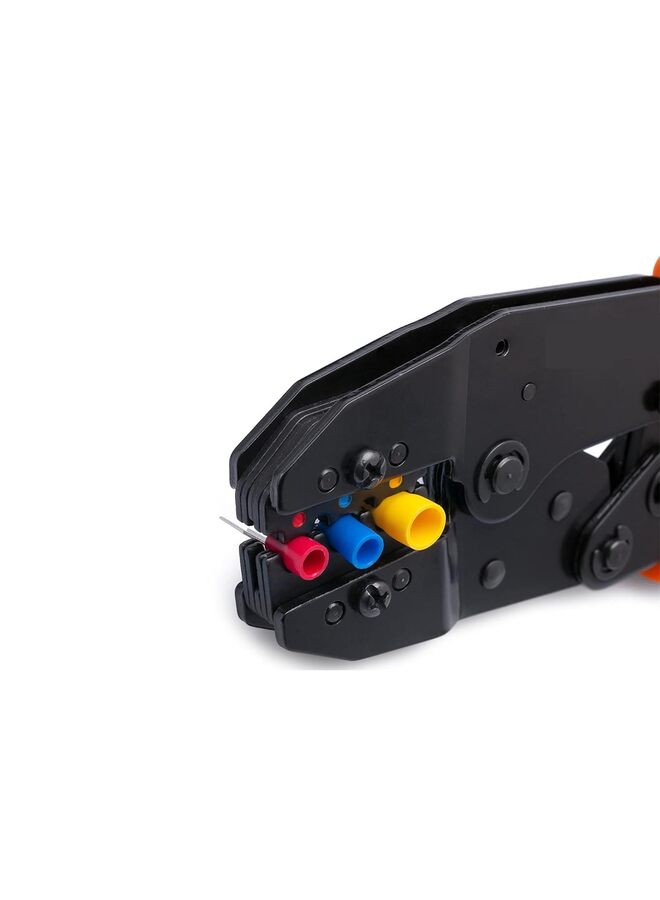 LAMAY Crimping Tool For Insulated Electrical Connectors - Ratcheting Wire Crimper - Crimping Pliers - Ratchet Terminal Crimper - Wire Crimp Tool - Image 4